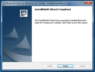 toshiba bluetooth stack